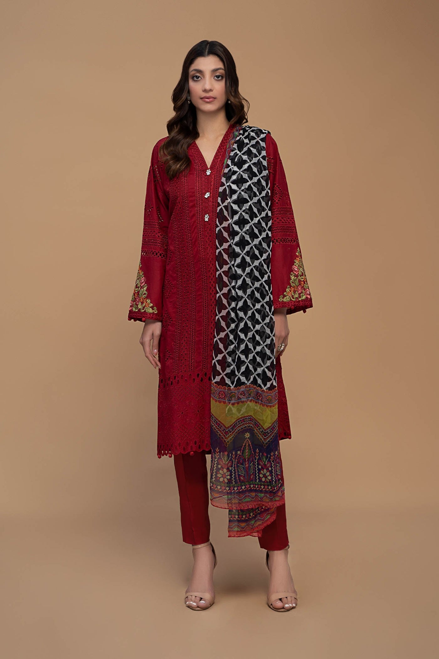 Suit Red Dw-Ef23-07