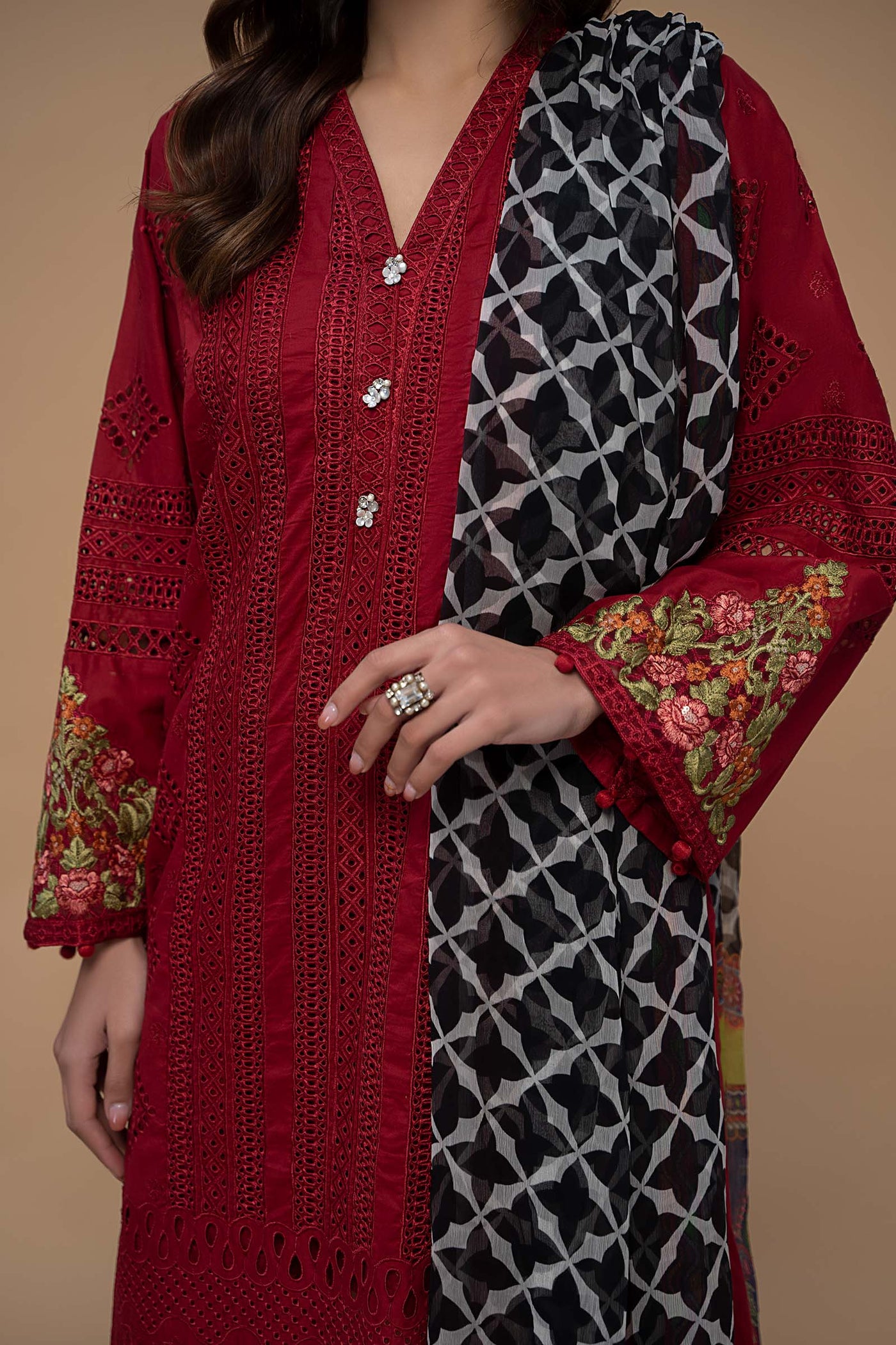 Suit Red Dw-Ef23-07