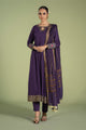 3 Piece Dyed Lawn Suit