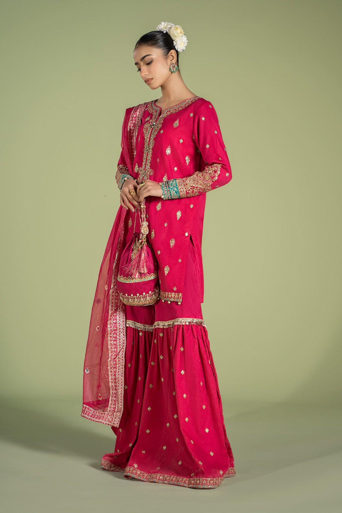 3 Piece Embroidered Lawn Suit