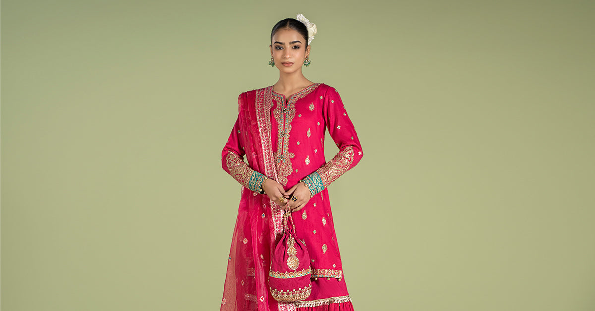3 Piece Embroidered Lawn Suit
