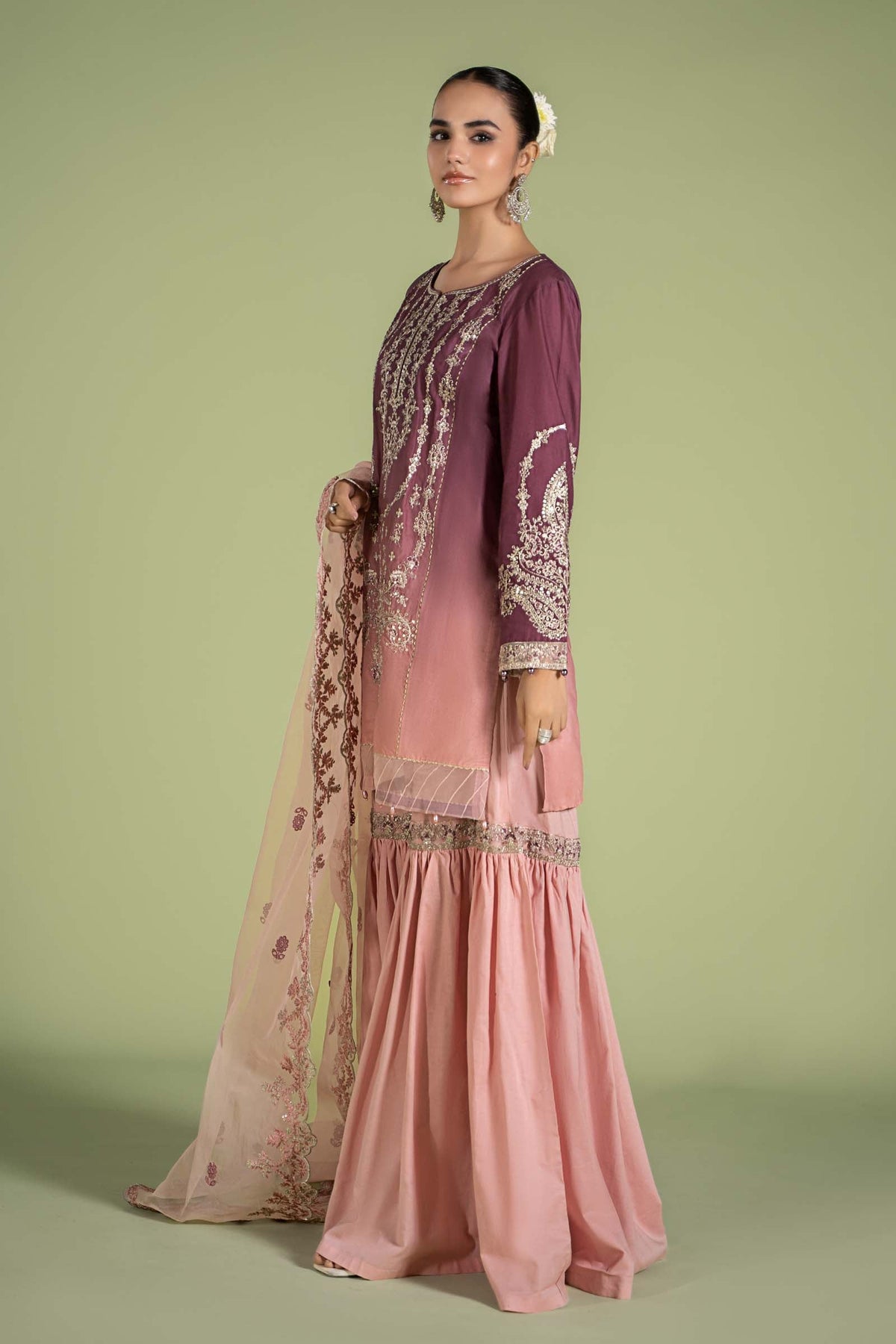 3 Piece Embroidered Lawn Suit