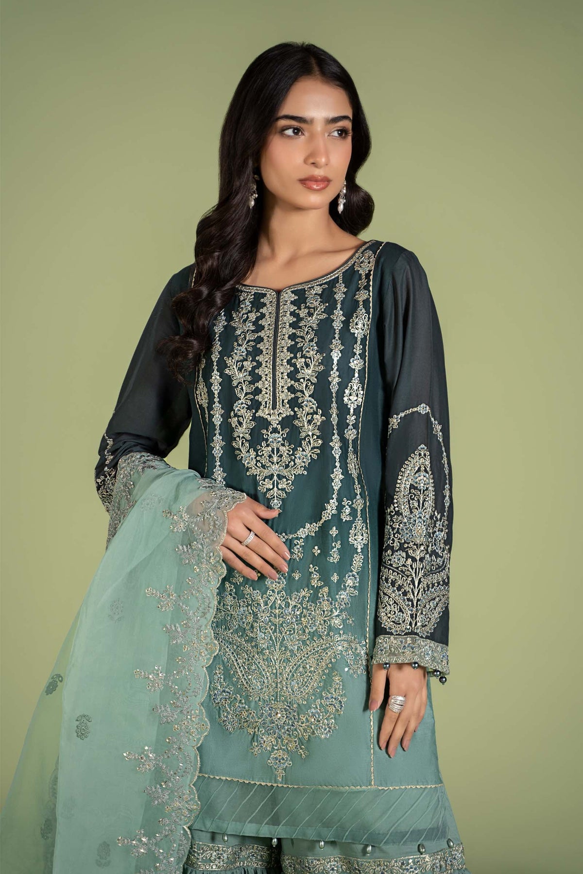 3 Piece Embroidered Lawn Suit