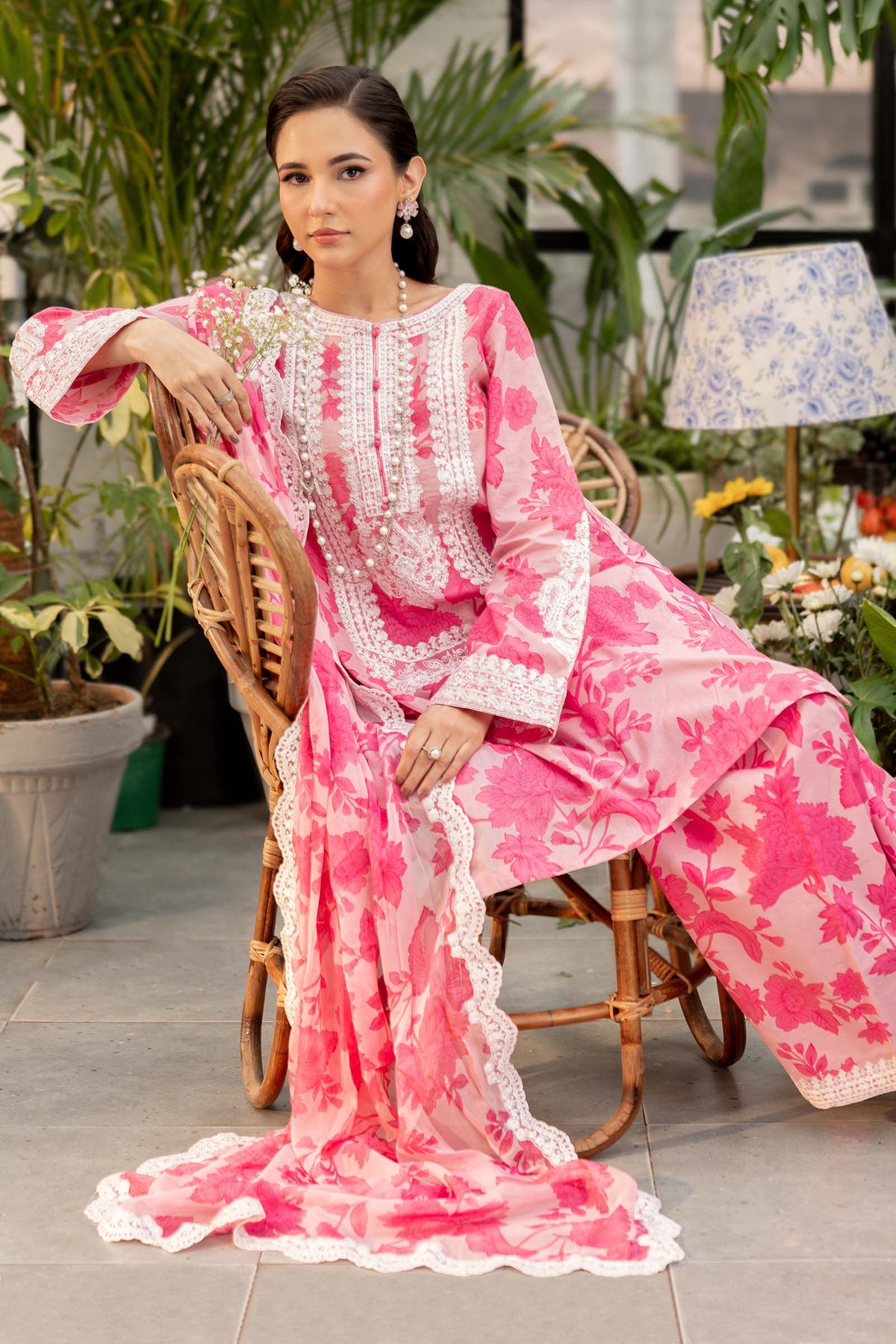 3 Piece Printed Lawn Suit