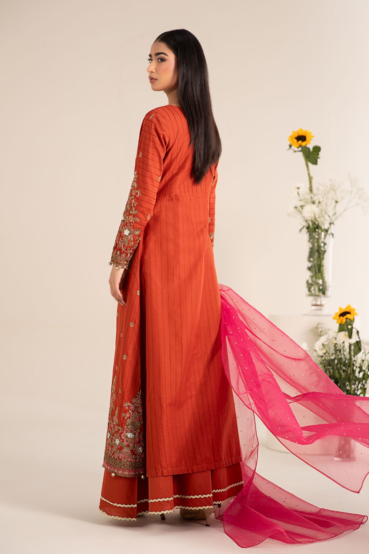 3 Piece Embroidered Lawn Suit
