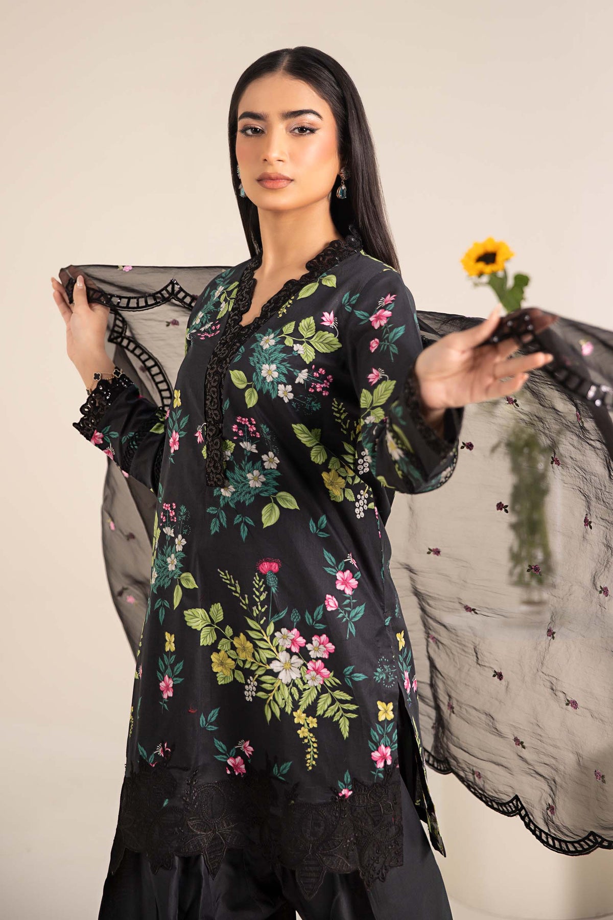 3 Piece Printed Lawn Suit