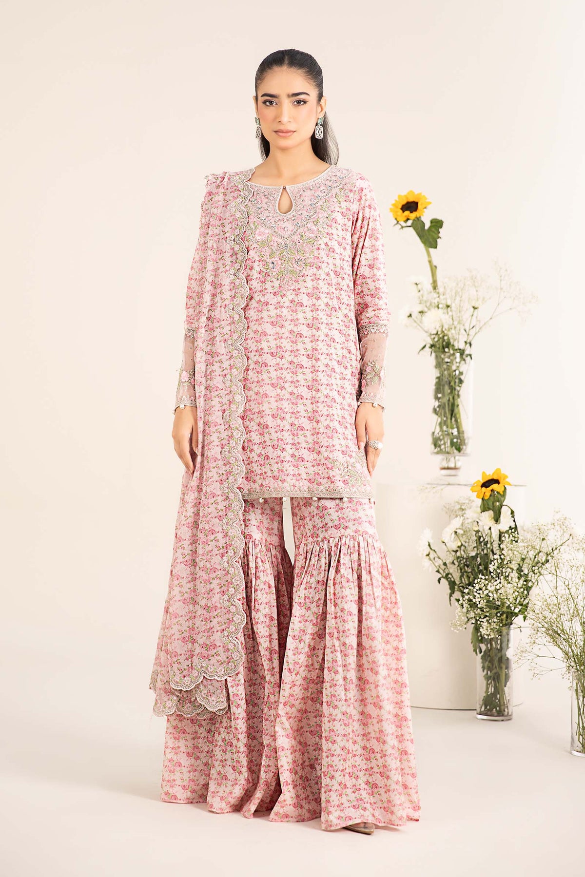3 Piece Embroidered Lawn Suit