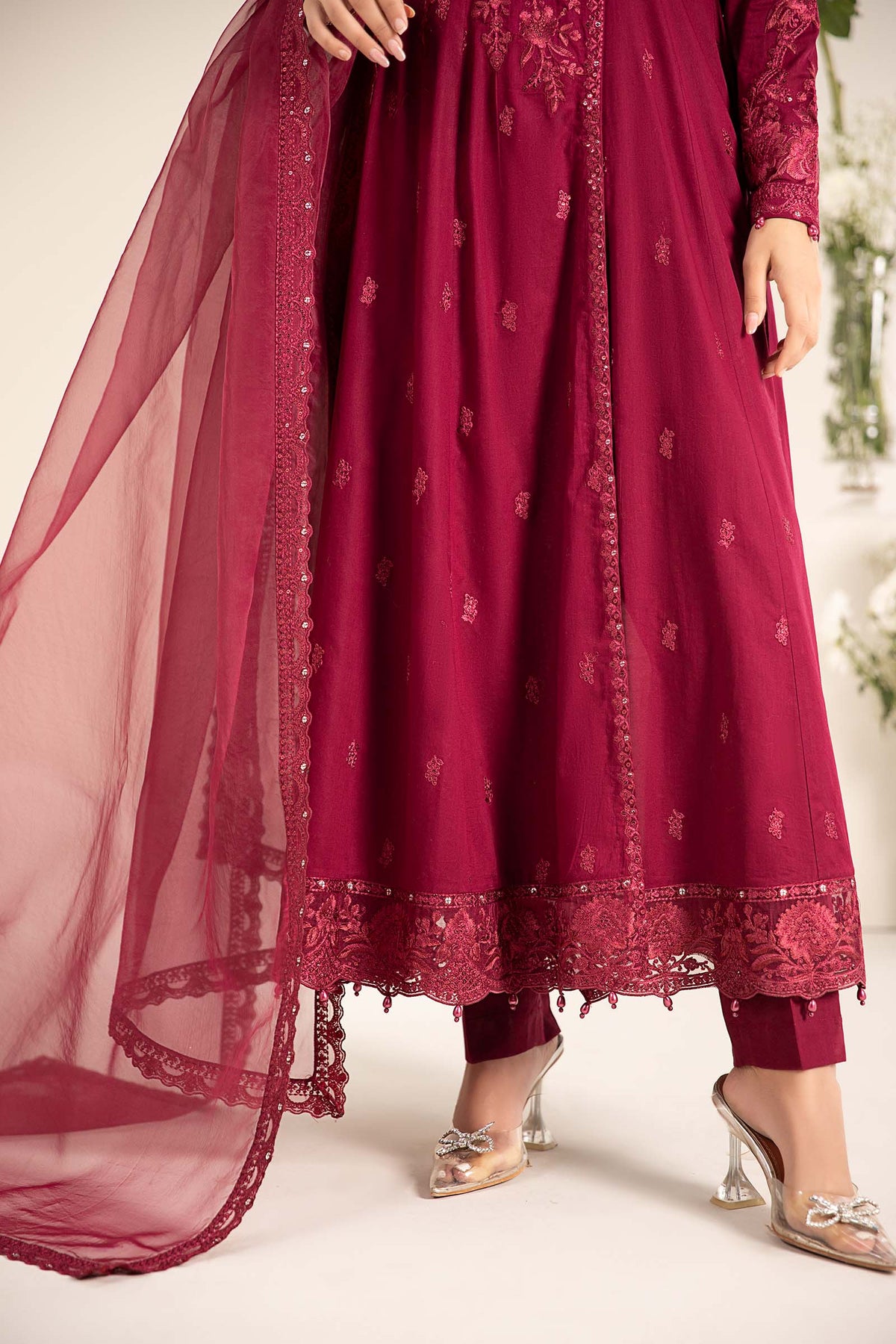 3 Piece Embroidered Lawn Suit