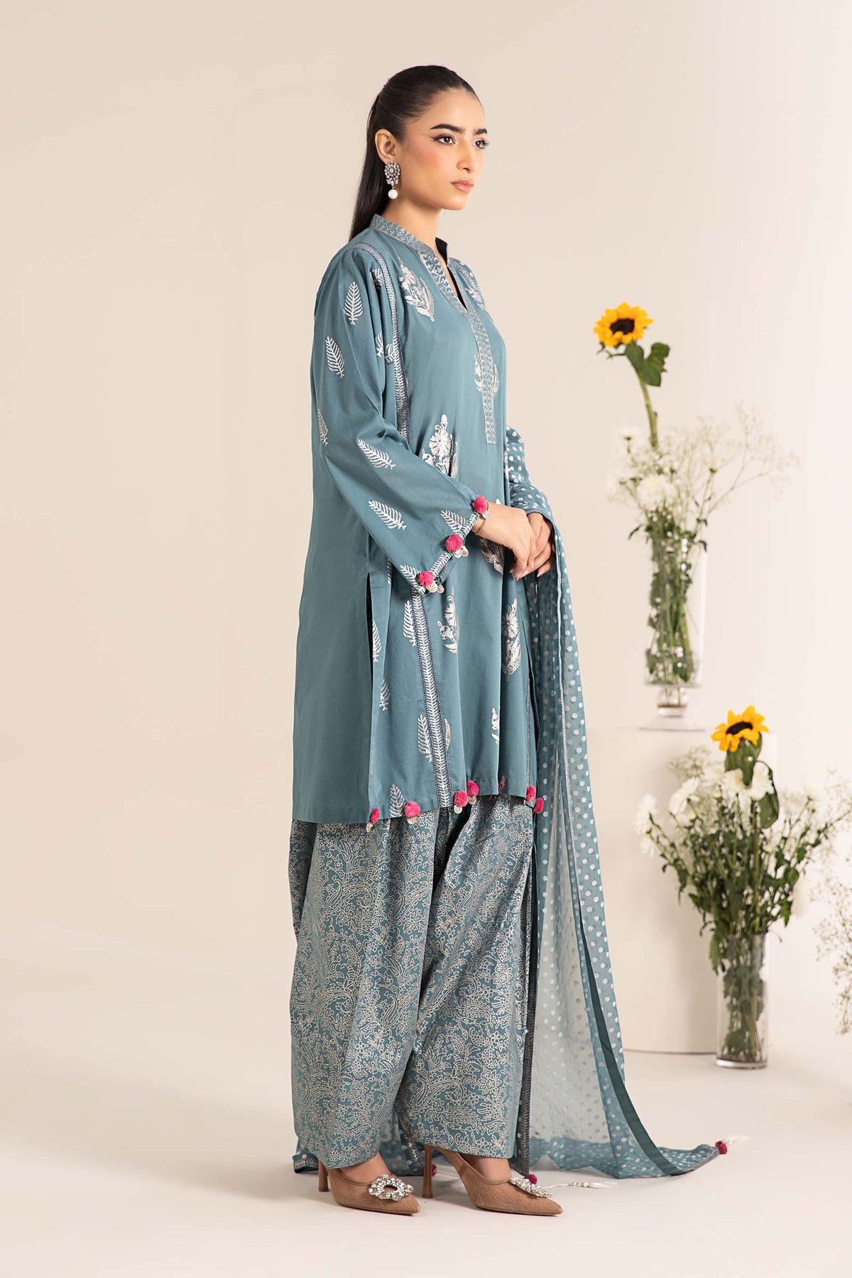 3 Piece Printed Lawn Suit