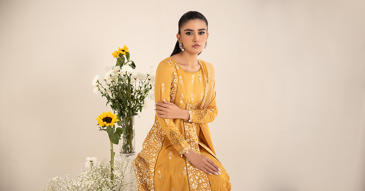 3 Piece Printed Lawn Suit