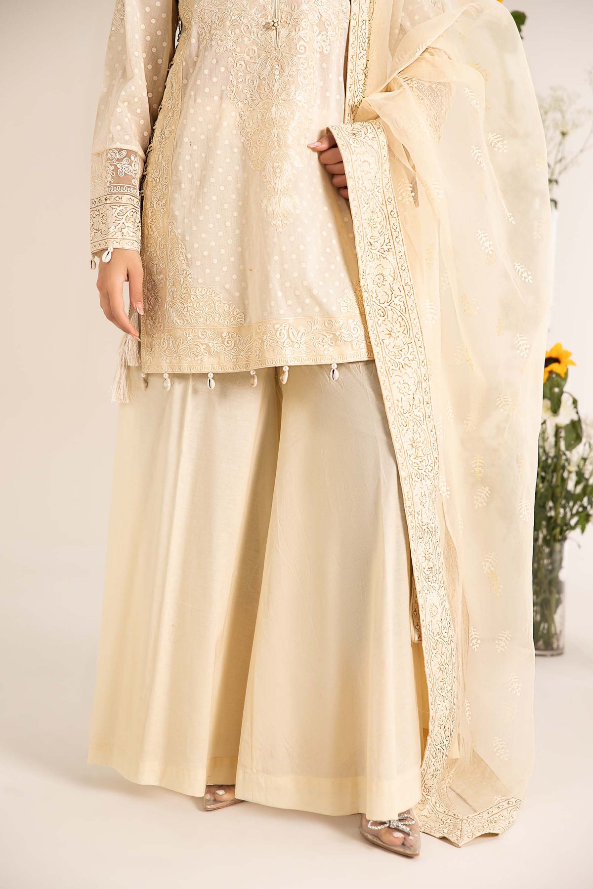 3 Piece Embroidered Lawn Suit