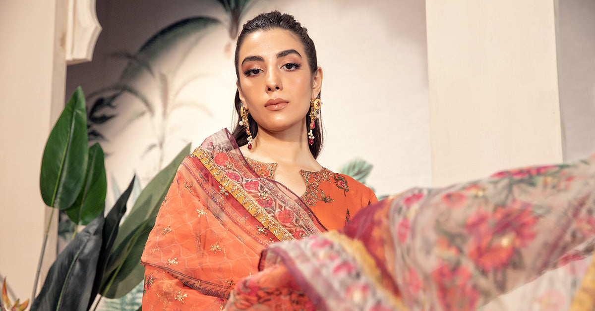 3 Piece Printed Lawn Suit