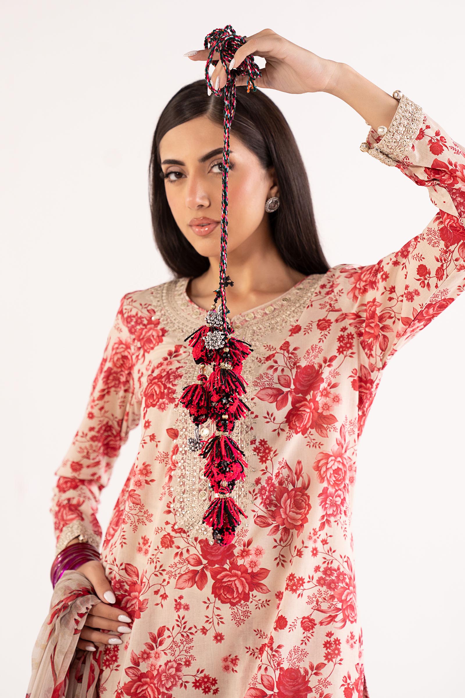 3 Piece Embroidered Lawn Suit