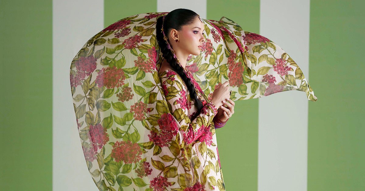 3 Piece Embroidered Lawn Suit