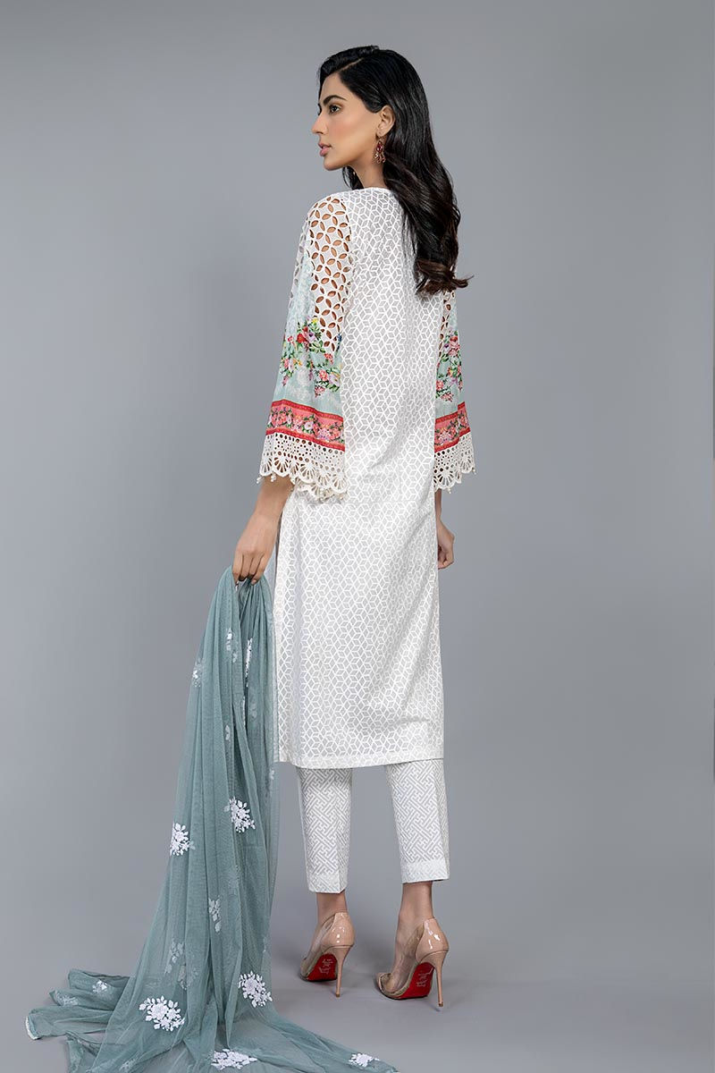 Suit White DW-SS20-18 is available in White Color - Maria.B.