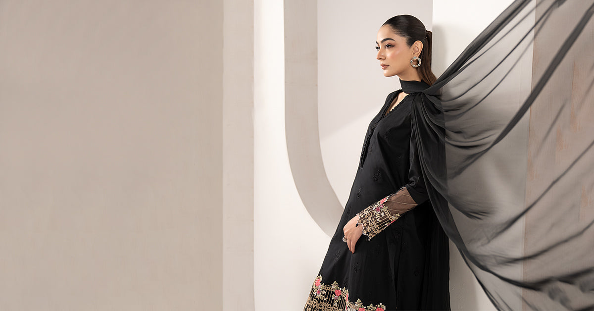 3 Piece Embroidered Lawn Suit