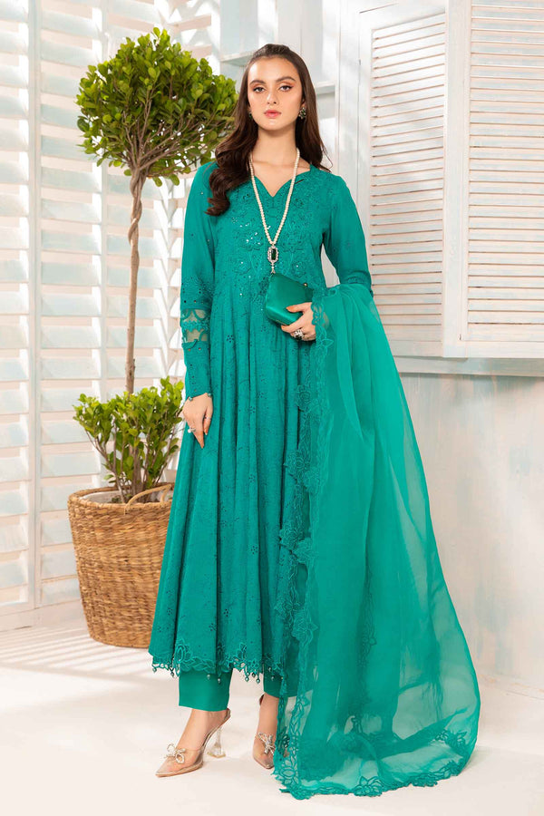 3 Piece Embroidered Lawn Suit