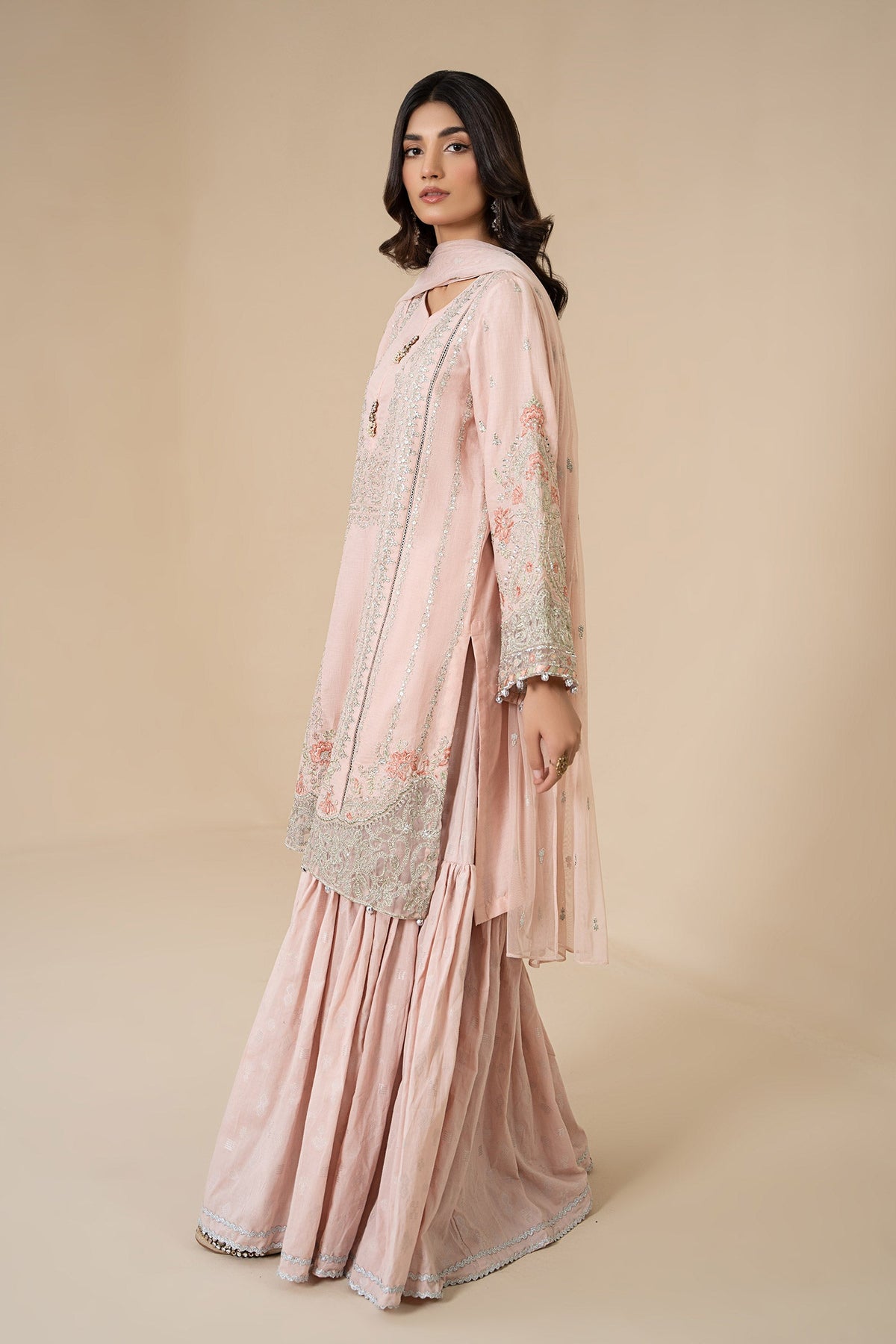 3 Piece Embroidered Lawn Suit
