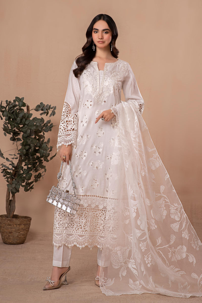 3 Piece Embroidered Lawn Suit