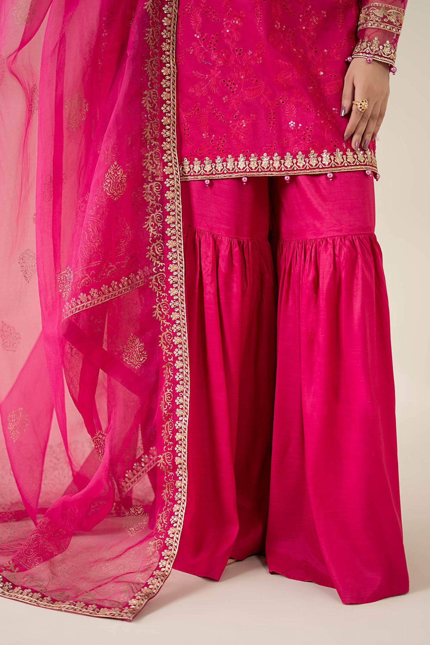 3 Piece Embroidered Lawn Suit
