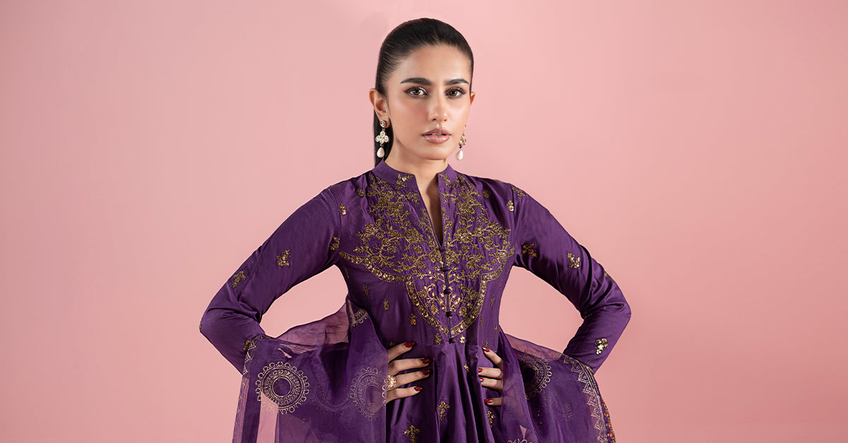 3 Piece Embroidered Lawn Suit