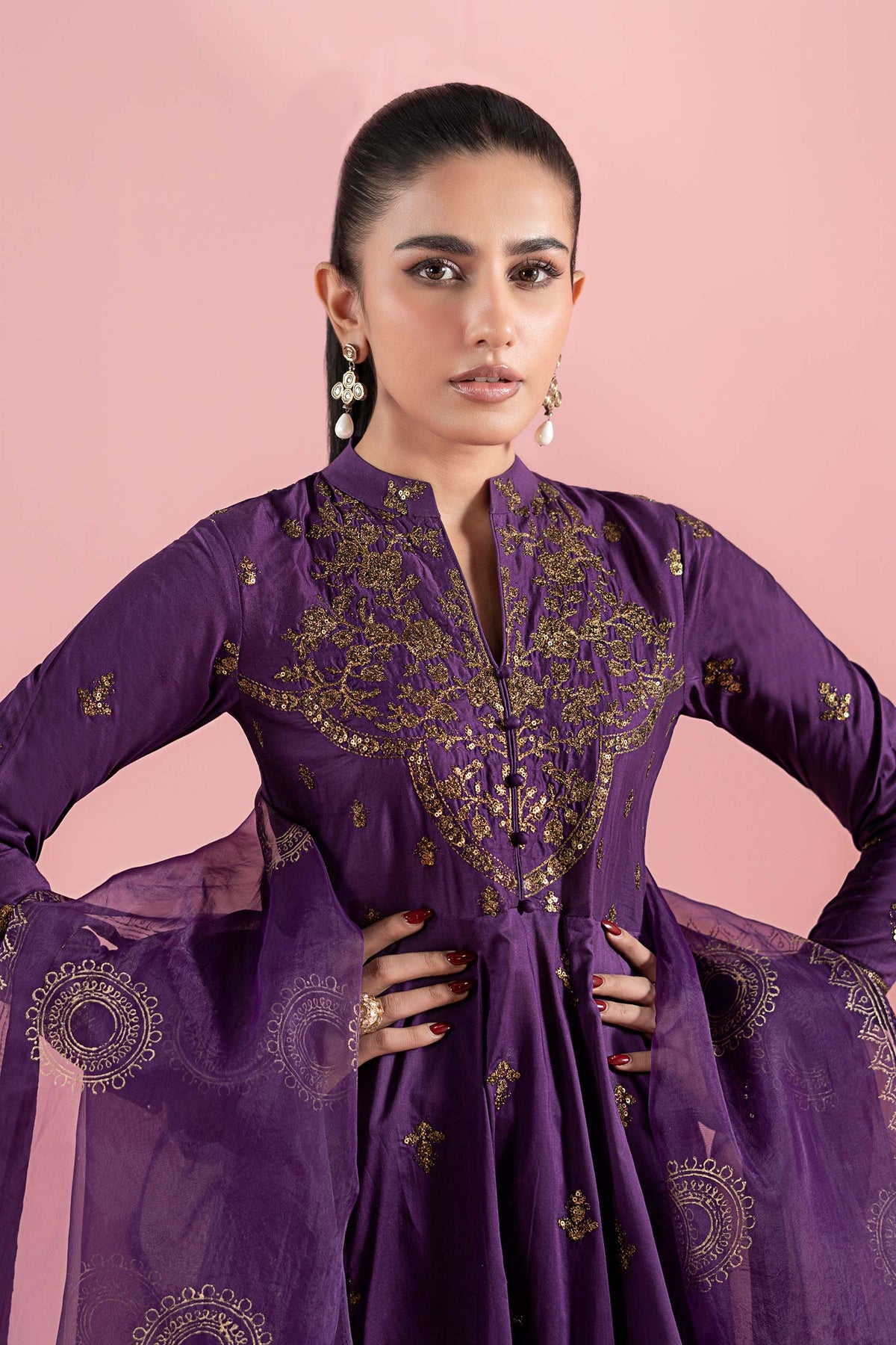 3 Piece Embroidered Lawn Suit