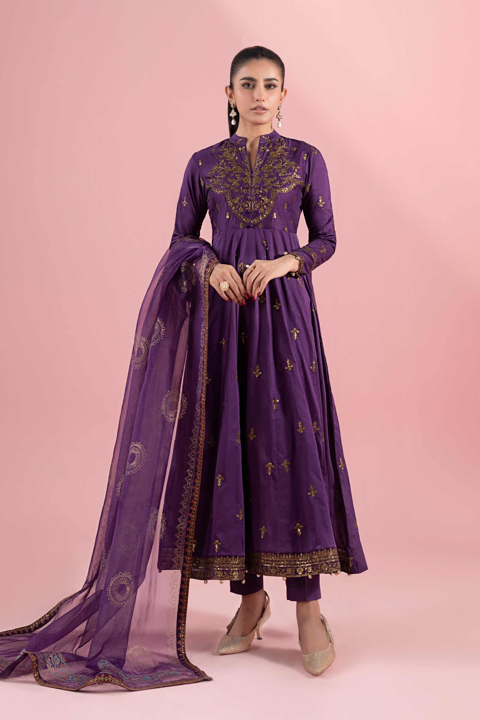 3 Piece Embroidered Lawn Suit