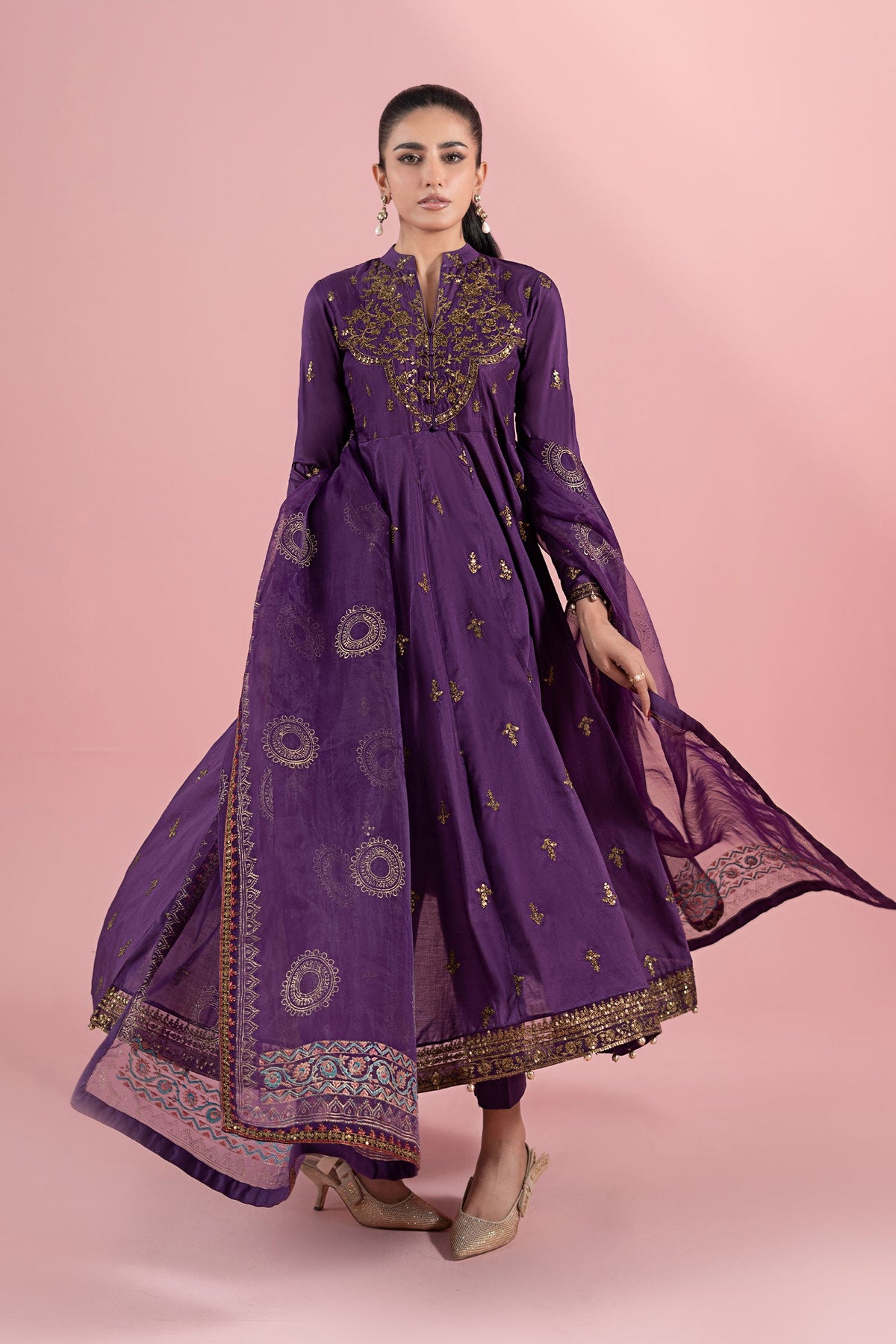 3 Piece Embroidered Lawn Suit