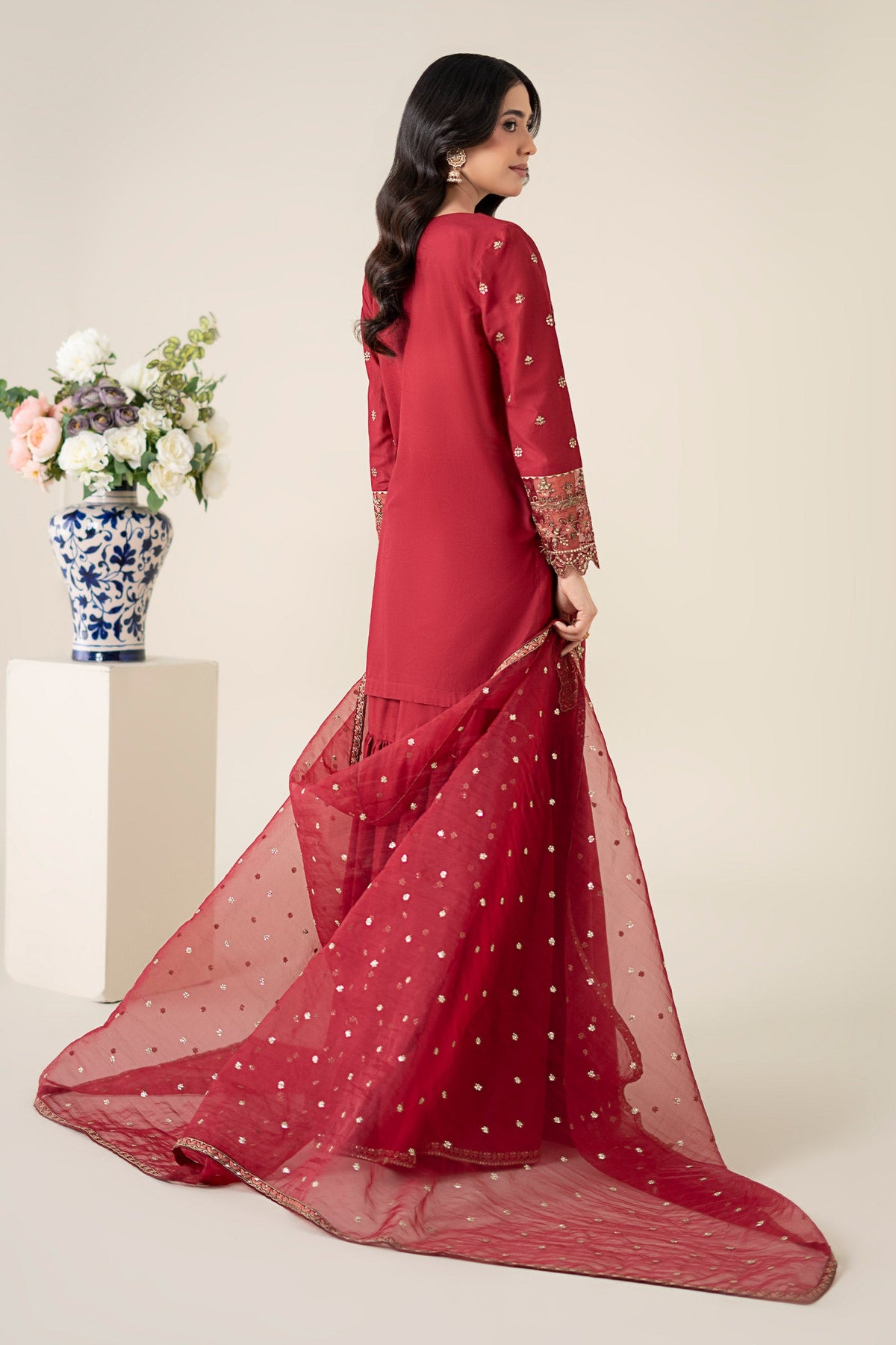3 Piece Embroidered Lawn Suit