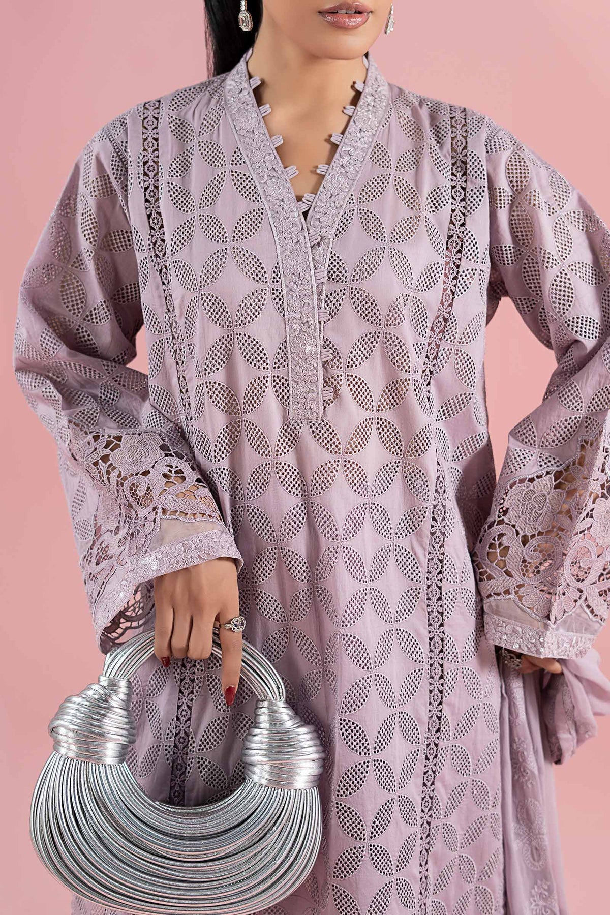 3 Piece Embroidered Lawn Suit