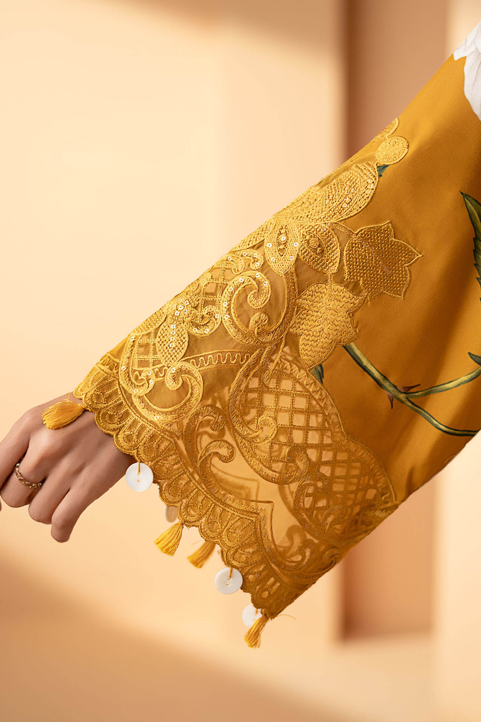 Embellished Organza Saree