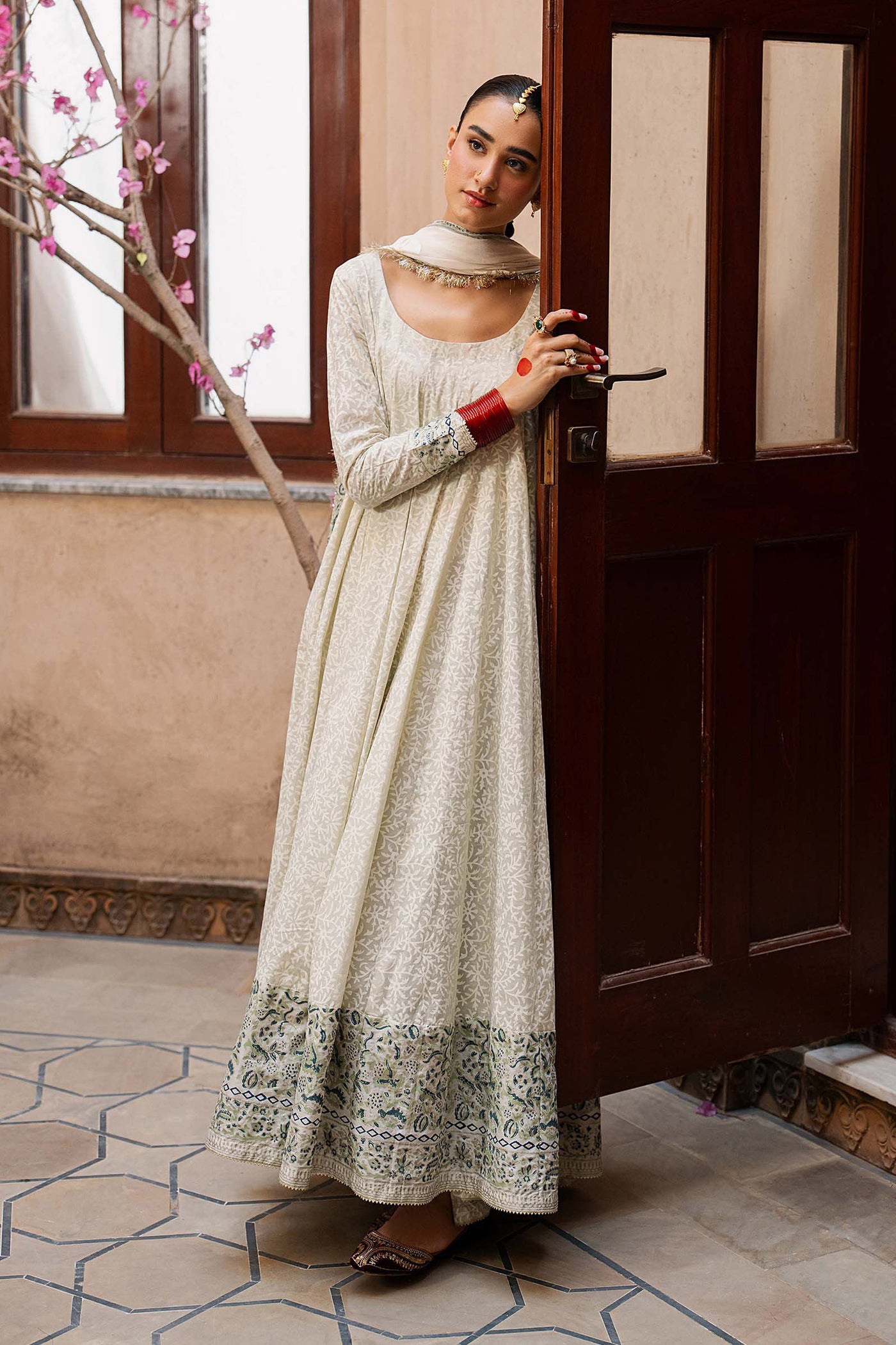 3 Piece Block Printed Lawn Suit