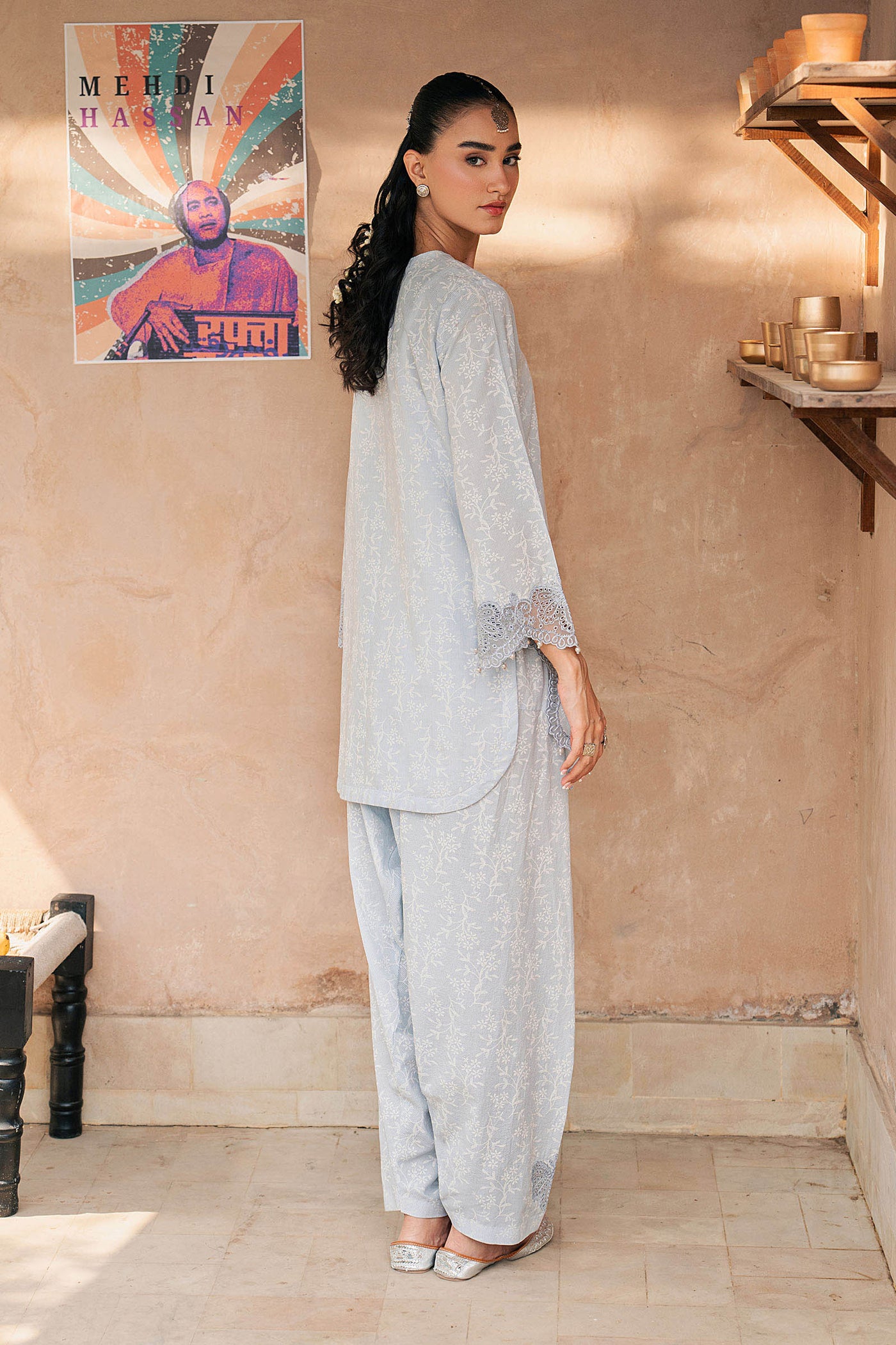 2 Piece Embroidered Lawn Suit