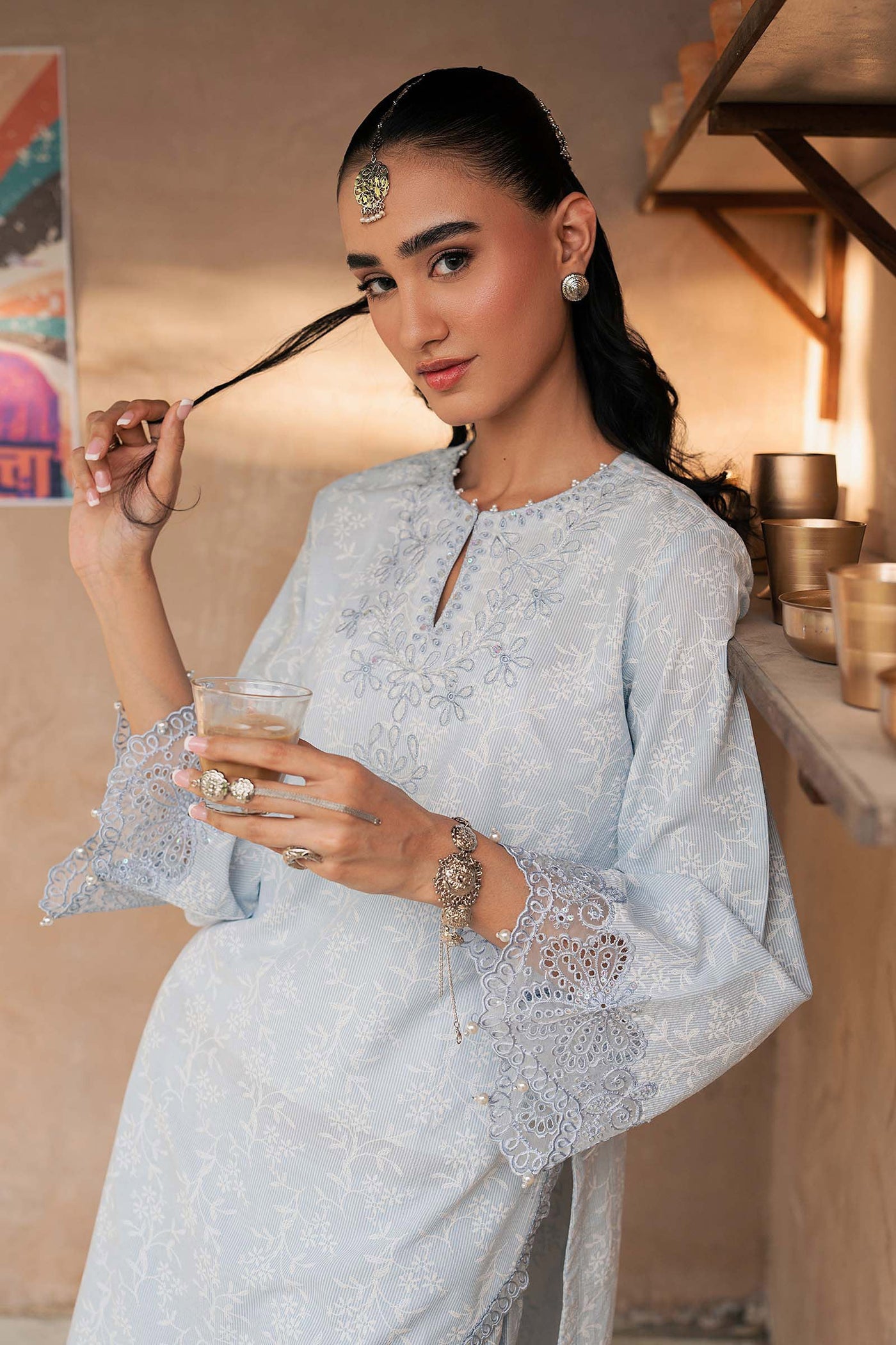 2 Piece Embroidered Lawn Suit