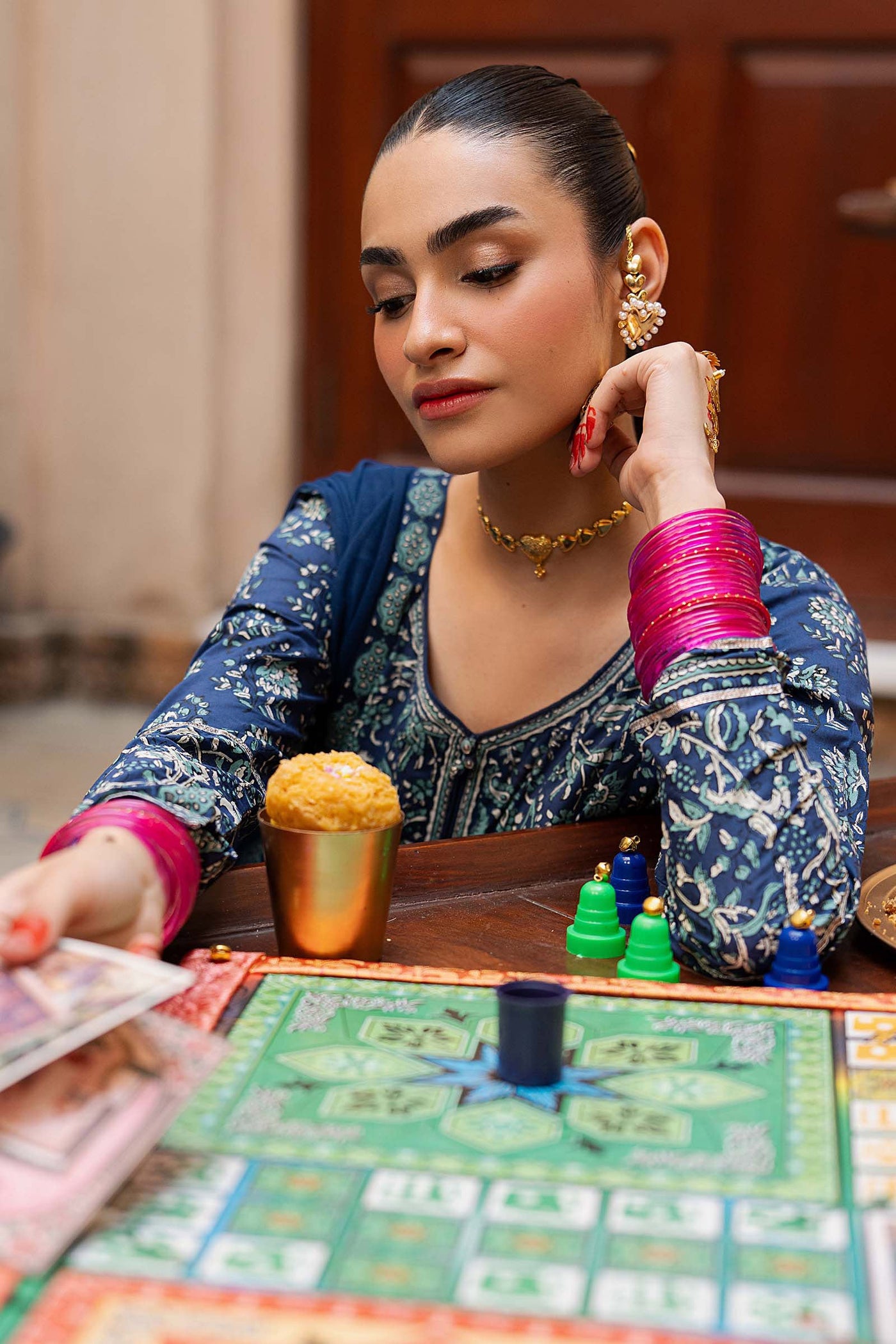 3 Piece Block Printed Lawn Suit