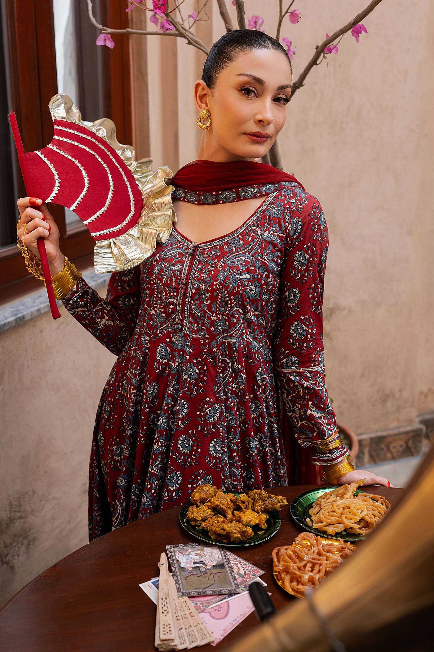 3 Piece Block Printed Lawn Suit