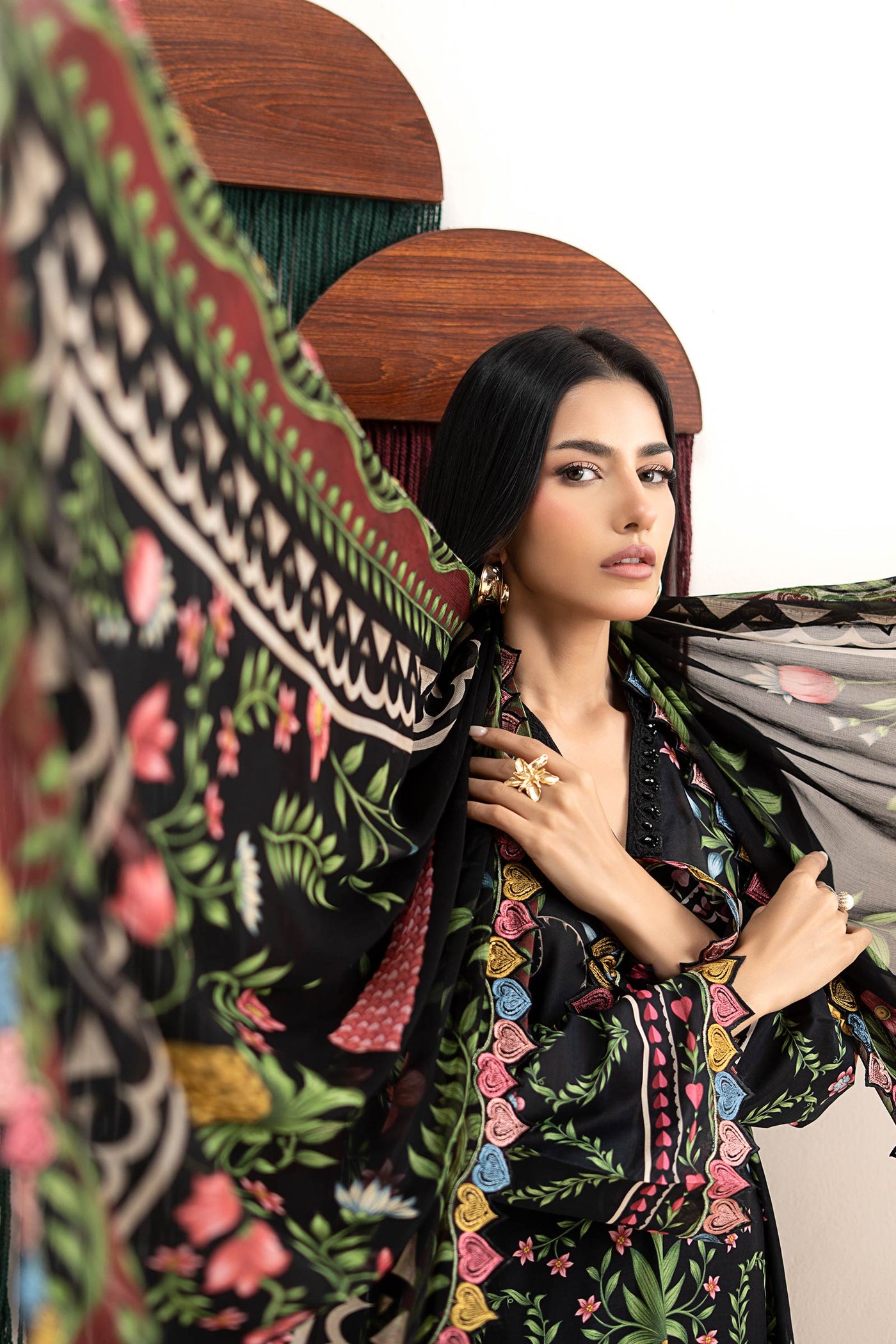 3 Piece Embroidered Lawn Suit