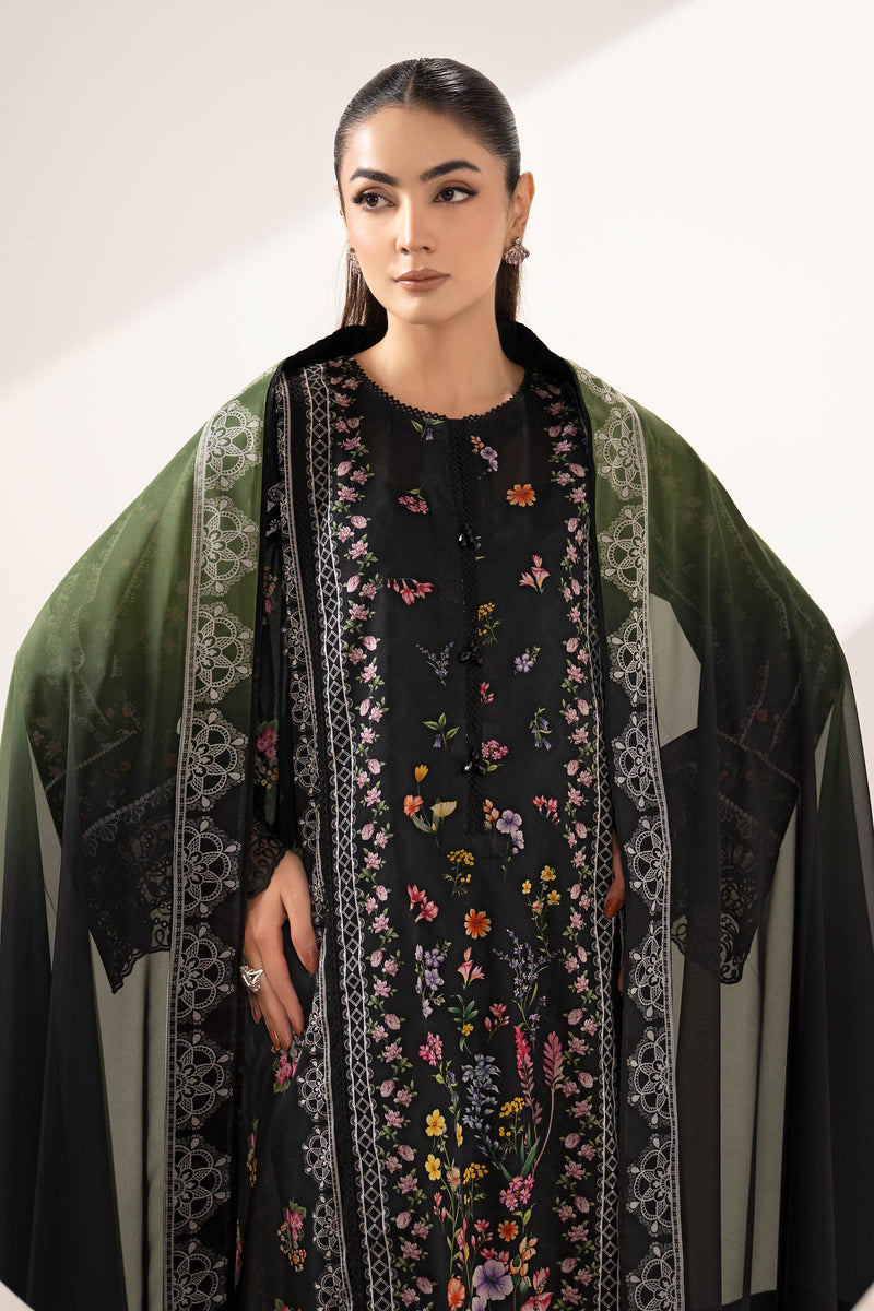 3 Piece Embroidered Lawn Suit
