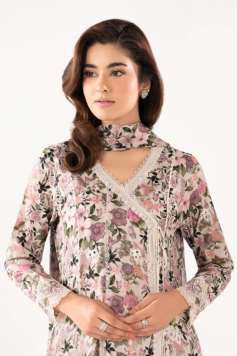 3 Piece Embroidered Lawn Suit