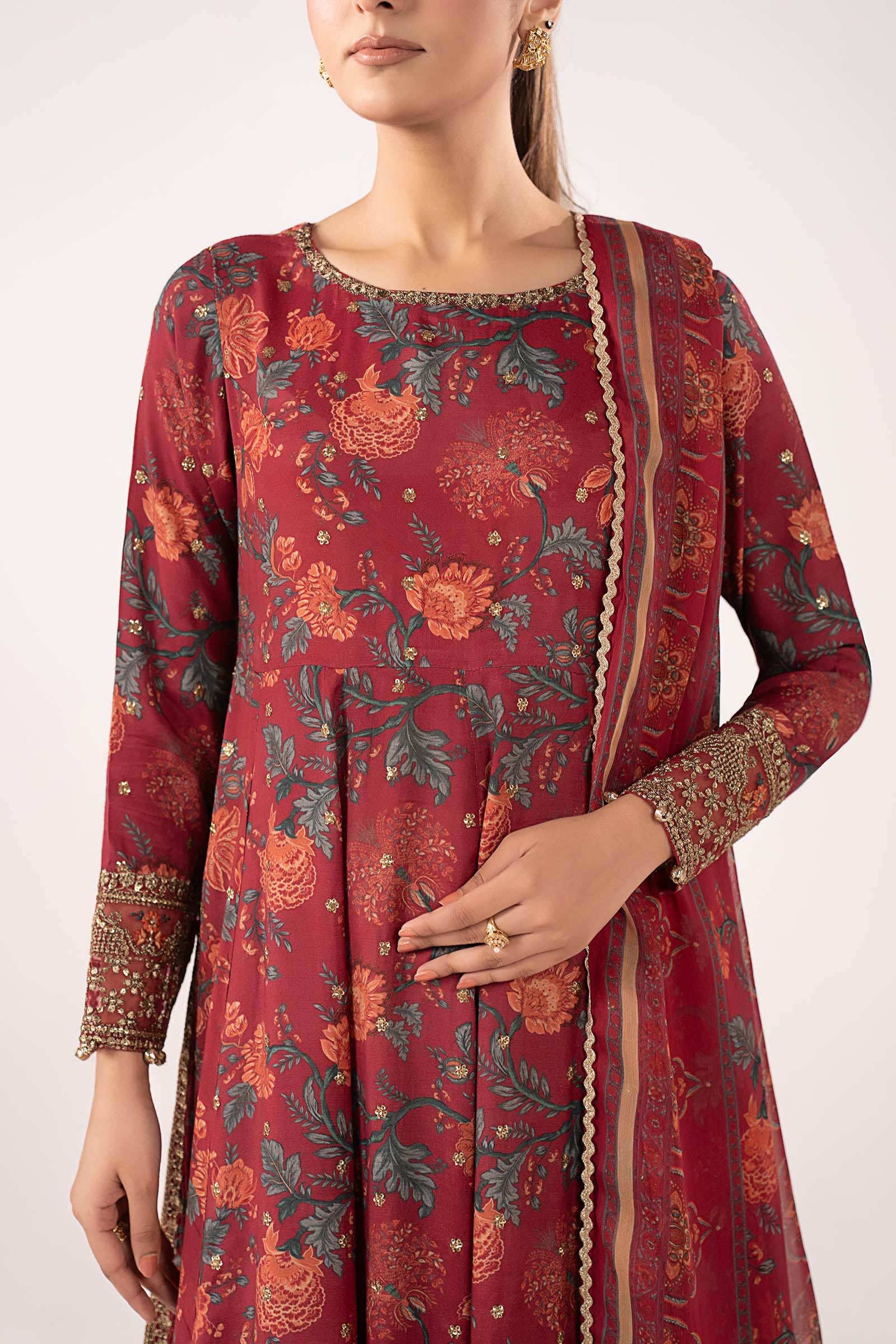 3 Piece Embroidered Lawn Suit