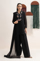 3 Piece Embroidered Cotton Net Suit