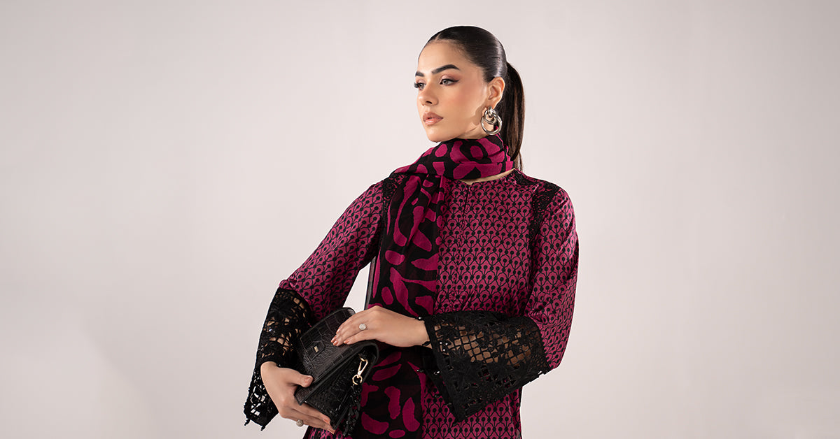 3 Piece Embroidered Lawn Suit