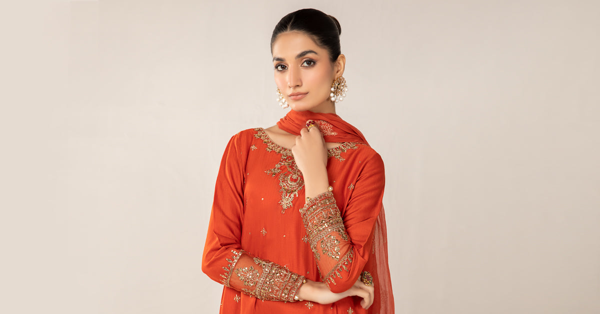 3 Piece Embroidered Lawn Suit