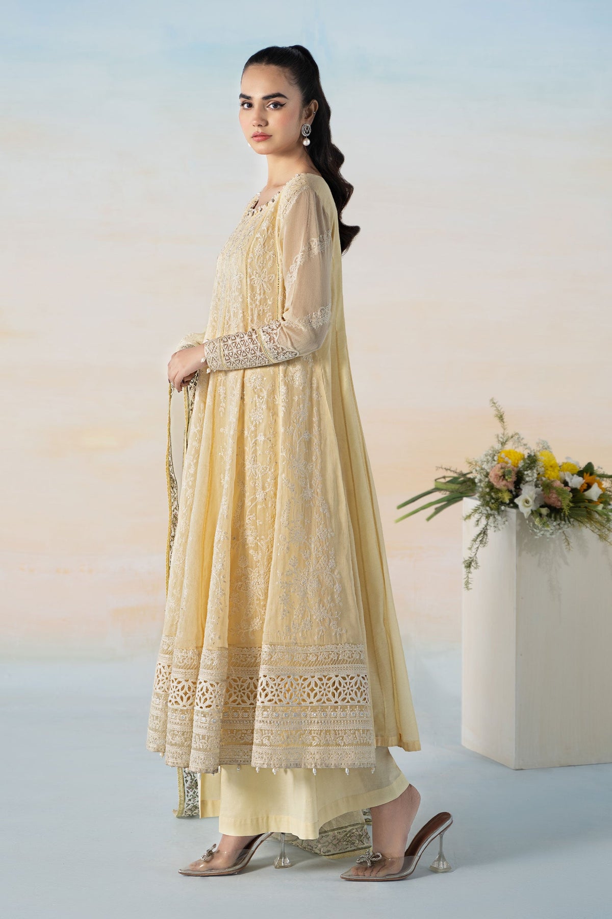 3 Piece Embroidered Lawn Suit