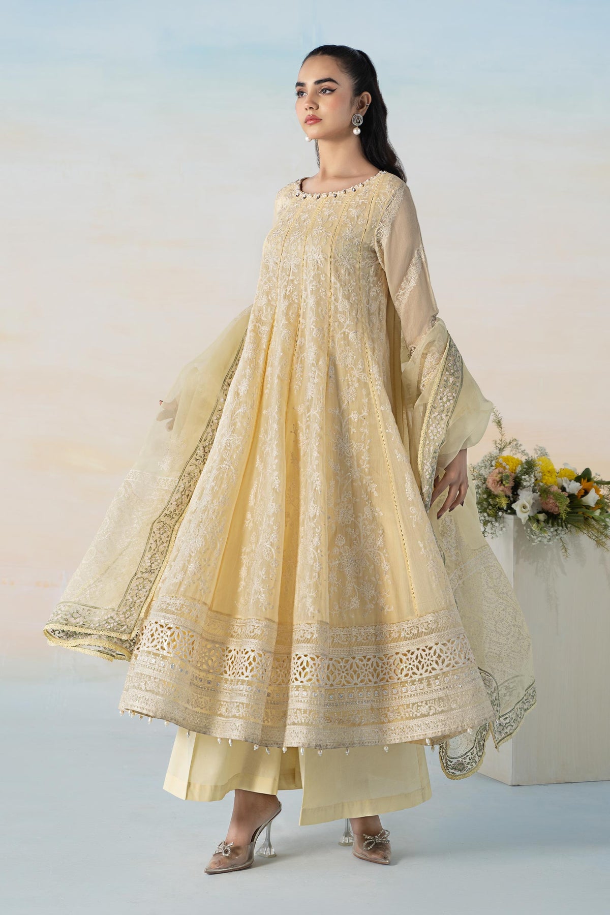 3 Piece Embroidered Lawn Suit