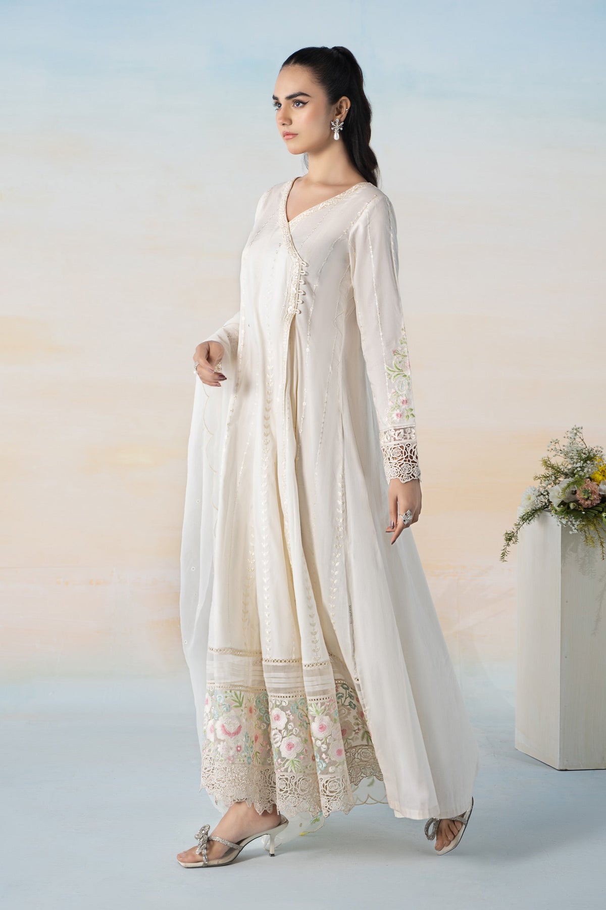 3 Piece Embroidered Lawn Suit