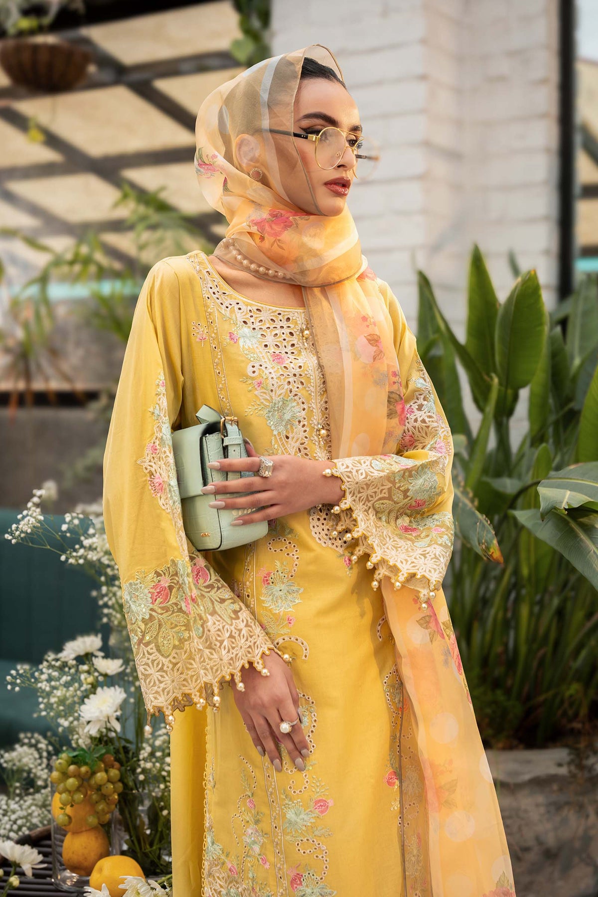 3 Piece Embroidered Lawn Suit