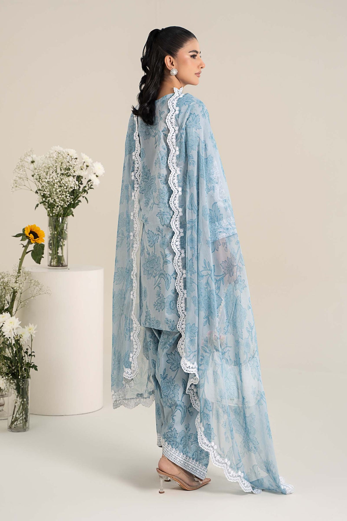 3 Piece Printed Lawn Suit