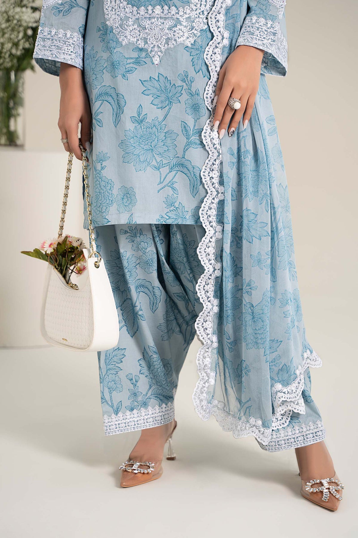 3 Piece Printed Lawn Suit