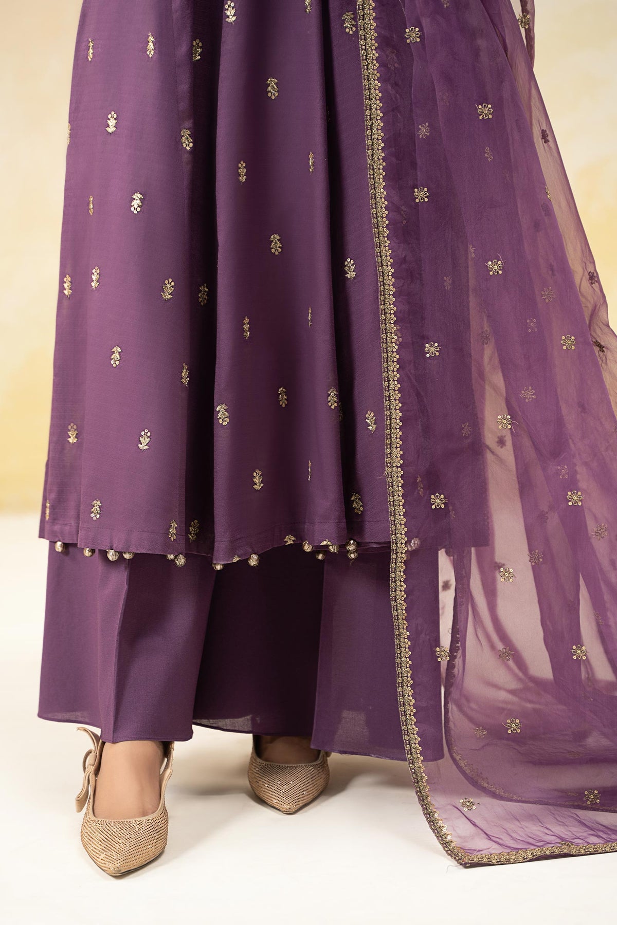 3 Piece Embroidered Lawn Suit